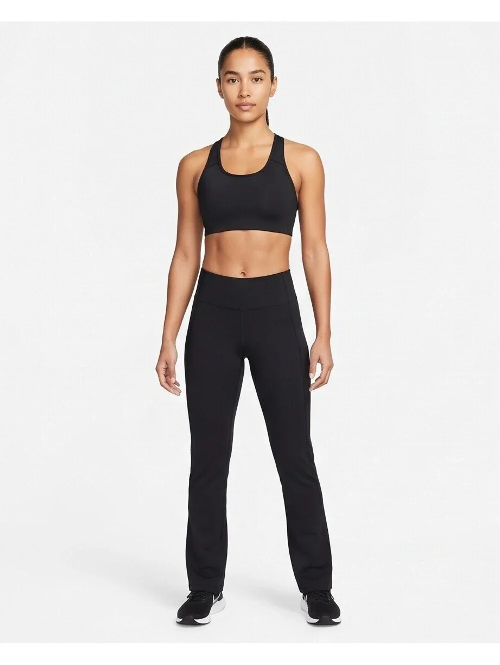 Nike Legend Poly Skinny Pants Women’s M Black Dri-FIT Training 725123-010